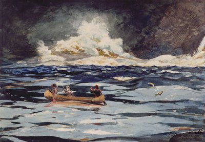 Under the Falls, the Grand Discharge, 1895 by Winslow Homer